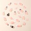 Nude Almond Press on Nails with French Tip Prevailing Natural Look Press-On Nail Sets for Manicure Lovers and Beauty Bloggers
