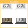 Modern Minimalist Digital Alarm Clock With Lcd Display For Home Decor And Temperature Monitoring