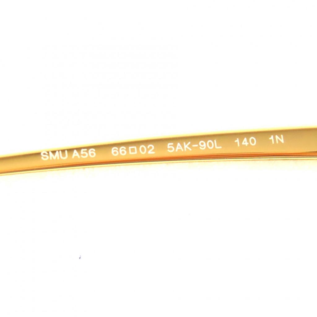 Excellent MIUMIU sunglasses Teardrop eyewear gold Women SMU A56 Used