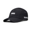 5 Panel Waterproof Sumbrero Cap for Men Women, Vintage Classic Mesh Embroidery Letter Black, Ideal for Travel Outdoor Camping