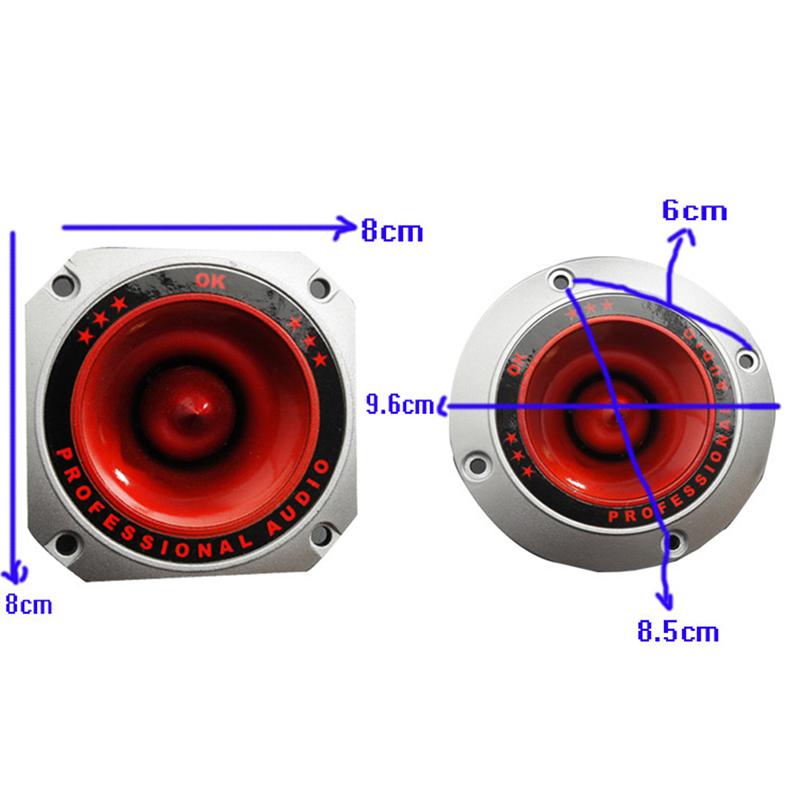 1pc Audio Car Piezoelectric Horn Speaker Tweeter Piezoelectric Head Drive Speaker Car Audio Car Tweeter Tweeter Car