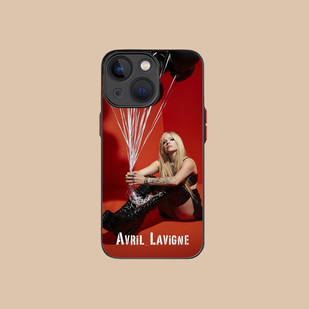 Avril Lavigne Silicone Mobile Phone Case for iPhone 17 16 15 14 13 12 11 X XR XS Air Pro Max Plus Mini Colorful Cover