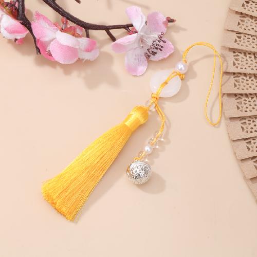 Qingxin Palace Bell Tassel Pendant Hanfu Waist with Yunmeng Jiang Pendant Palace Bell Ancient Style Accessories Fan Pendant Hanging Ear