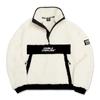 Coralian Soft Boa Fleece Anorak Ivory