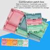 Interchangeable Mini Organizers Box Set Electronic Components Box For Beads Screws Fishing Tackle In Multiple Colors