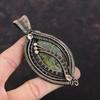 Dragon Bloodstone Pendant Copper Wire Wrapped Jewelry Gemstone Pendant Handmade Copper Pendant Ethnic Jewelry Gift For Her Wire Wrap Pendant