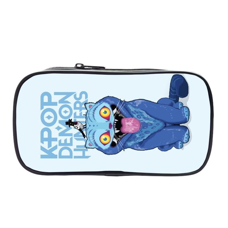 New Printed Witch Huntrix Kpop Student Pencil Bag Kpop Storage Stationery Bag Pencil Bag Men and Women