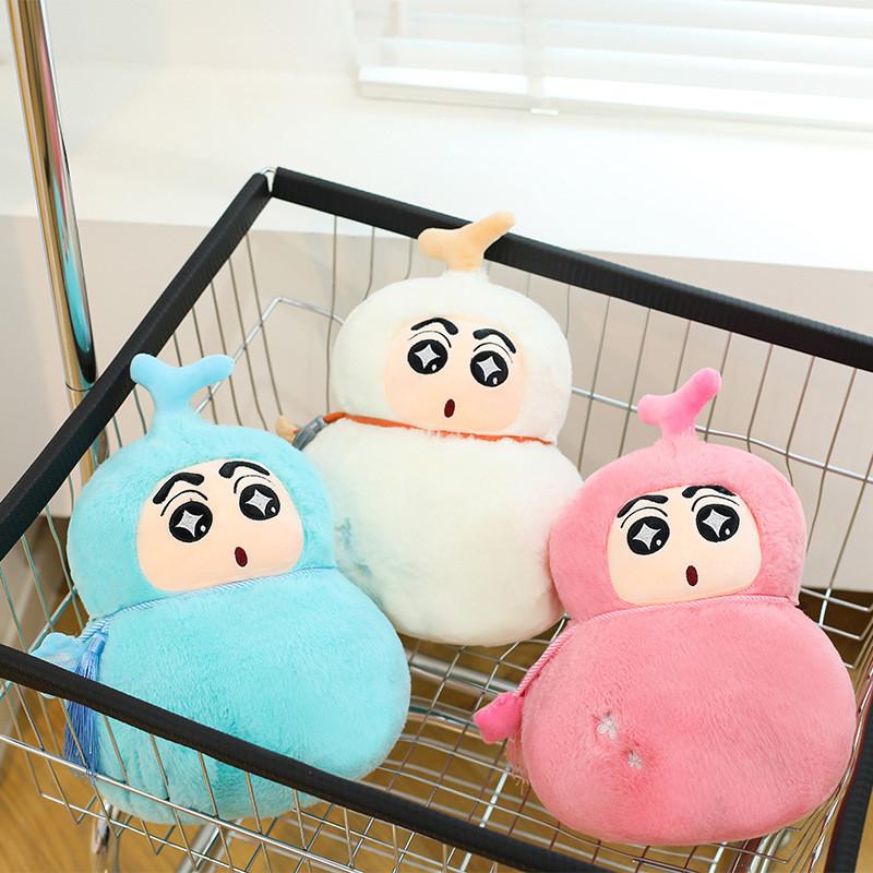 Shinchan Crayon Plush Doll With Hulu Design And Pp Cotton Filling For Gift Kids