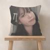 POP Korean Singer I-IU Pillow Covers Cartoon Sofa Decorative Home Double-sided Printing Short Plush Cute Cushion Cover