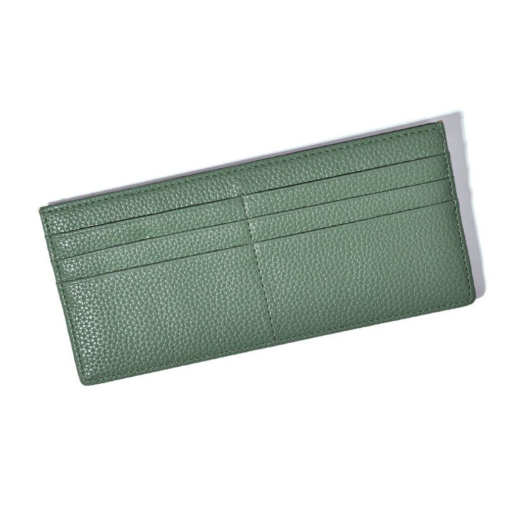Dlouhá peněženka na zip PU kůže psaníčko módní peněženka na mince ženy
