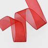 Transparent Snow Yarn Ribbon for Christmas Decorations and Floral Packaging – Cross-Border Hot-Selling Chiffon Yarn Ribbon.