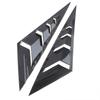 For Hyundai Elantra   ABS Plastic Window Quarter Louver Scoop Cover Side Vent Shutter Trim Car Adhesive Accessories