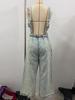 Women's Jumpsuit Wide-Leg Jeans Overalls
