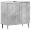 ZWOLLE Concrete Grey Bathroom Vanity Cabinet 59.5 X 31.5 X 59 Cm