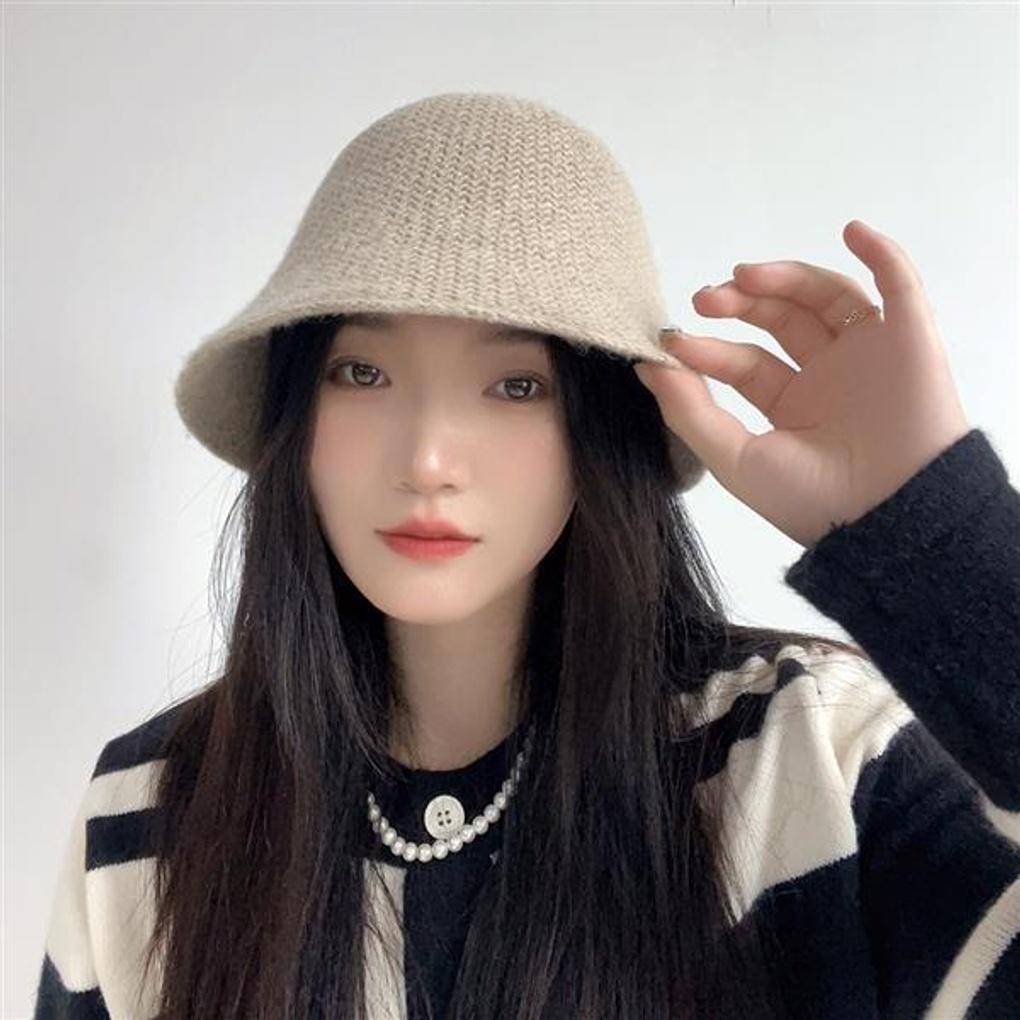 Halo Wool Bucket Hat (Brown)