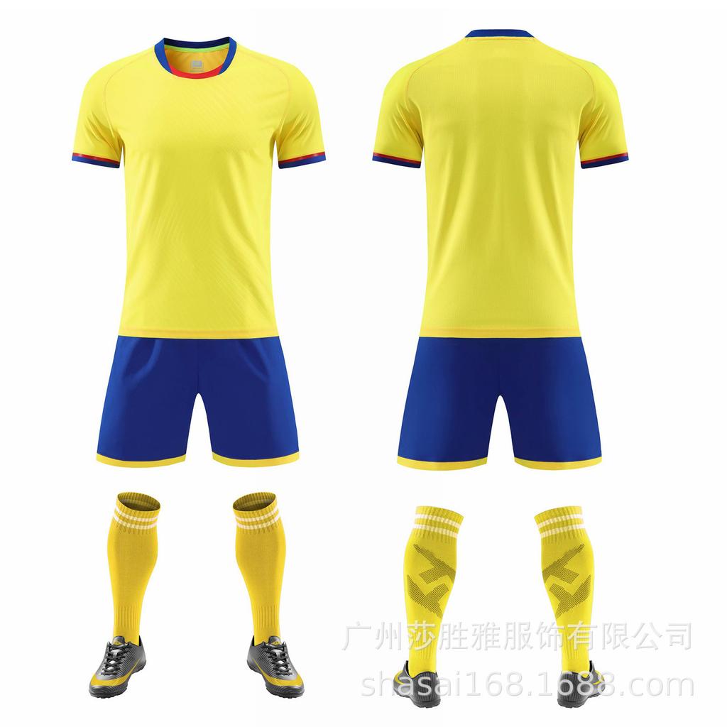Soccer Uniform Set, Adult Children'S Soccer Training Suit, Student Team Uniform, Outdoor Running Suit