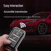 BYD Yuan EV360/ Qin E2 E3/ New Energy S2 Silver Edge Soft Rubber Car Key Case