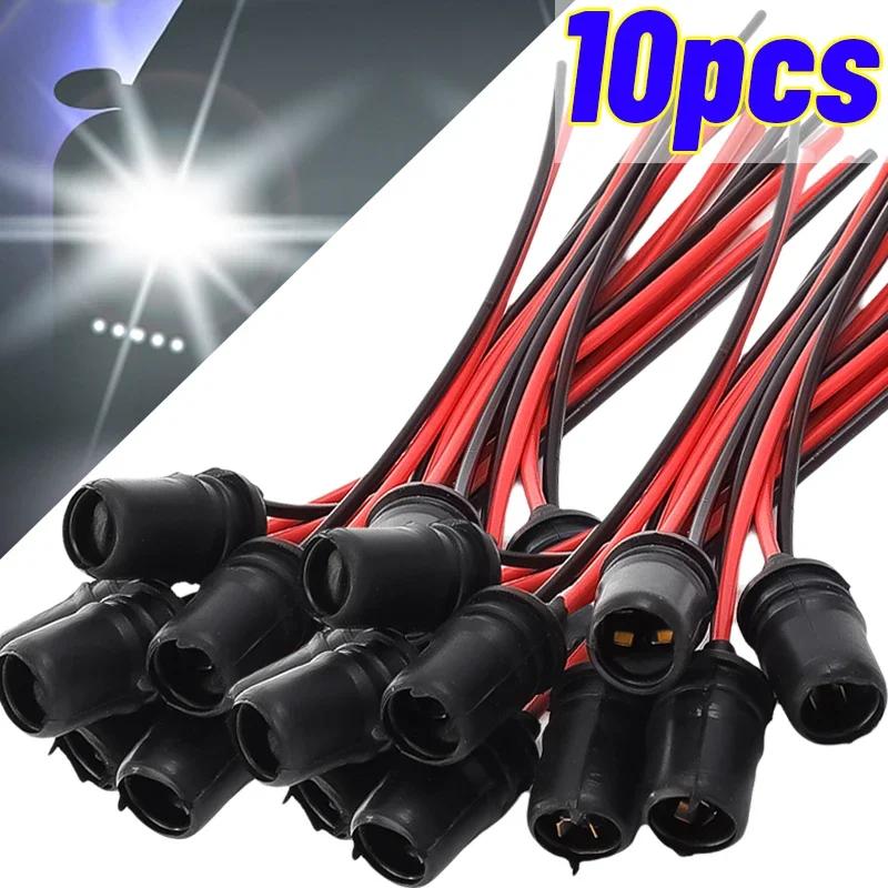 T10 W5W LED Lamp Bulb Base Holder Socket Wedge Base Light Bulb Plug Car Wedge Light Bulb Socket Connector Holder Extension