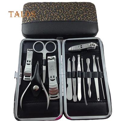 12 Pcs Maniküre Set Maniküre Pediküre Set Nagel Knipser Schere Pflege Kit Multifunktionale Tasche