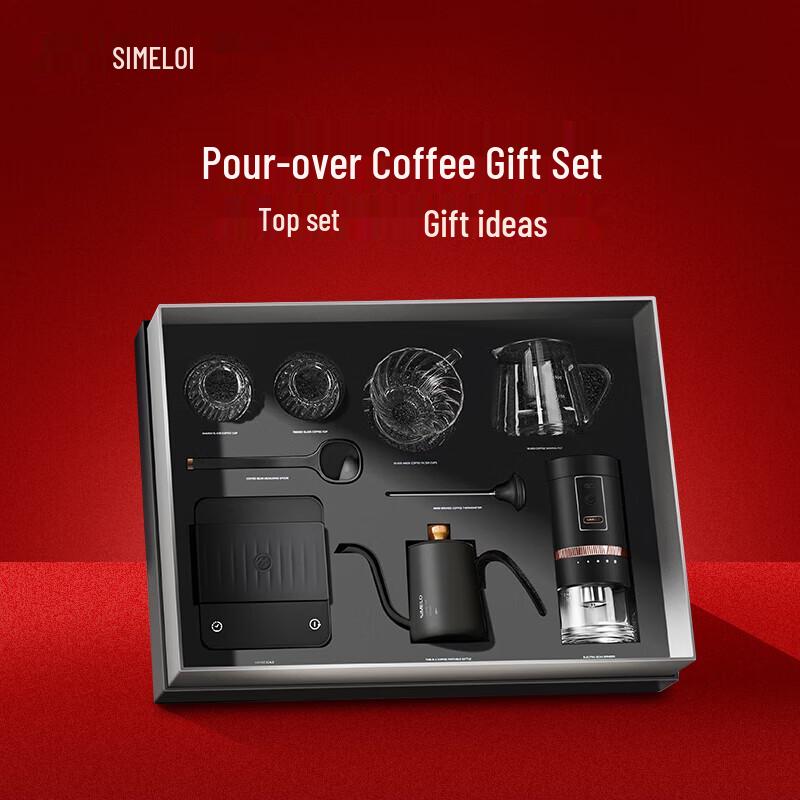 

Подарочный набор для приготовления кофе методом пуровер SIMELO V9 Deluxe