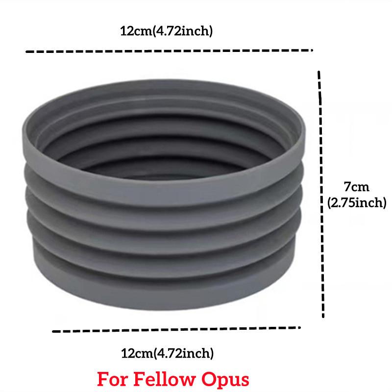 For Fellow Opus Cone Coffee Grinder Bellows Hopper Espresso Grinder Silicone Bean Bin Hopper Coffee Bean Grinder Cleaning Tools