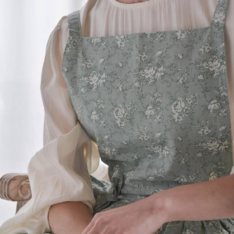 Grembiule da Cucina in Cotone con Stampe, Morbido Grembiule da Cucina, Essenziale per la Cucina Domestica e la Ristorazione Professionale