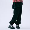 [mardimercredi] KIDS CHIFFON LAYERED JOGGER PANTS FRILL_BLACK
