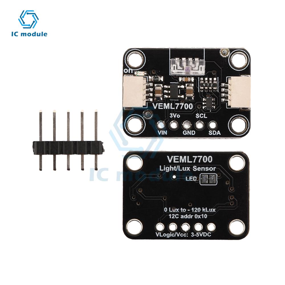 VEML7700 Ambient Light Sensor Module I2C IIC 16 Bits Light Environment Sensor 0~120k Lux Light Measuring Range