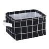 Fabric Storage Box Cotton and Linen Storage Box Desktop Storage Box Cosmetic Storage Basket Underwear Storage Basket