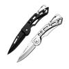 Upgraded Stainless Steel Mini Folding Pocket Knife - Portable Keychain Fruit Blade
