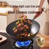 CIDHUAN Traditional Cast Iron Wok