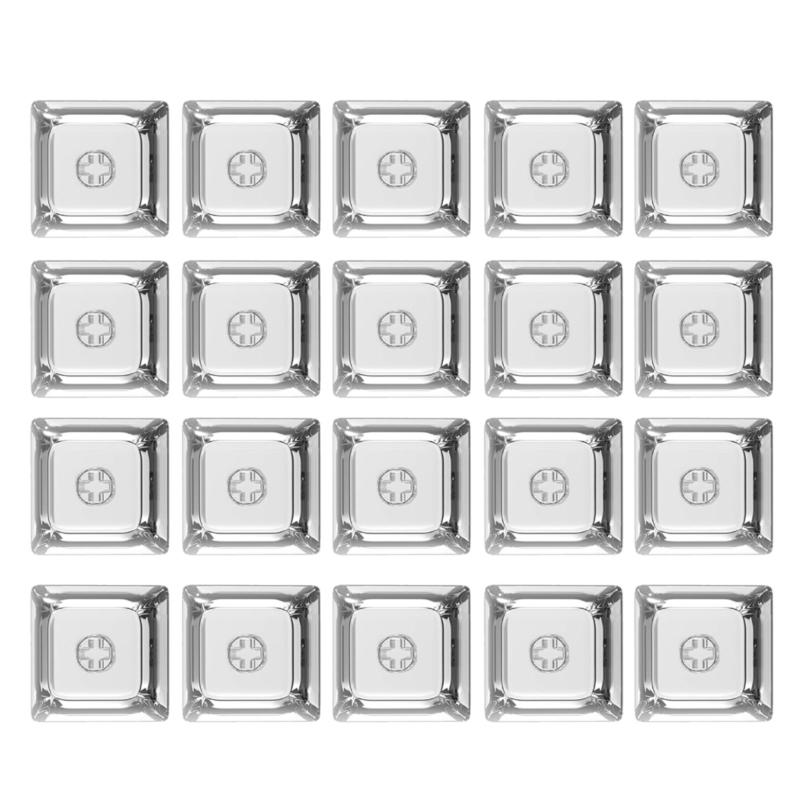 

Колпачки клавиш XDA Механические клавиатуры Колпачки клавиш 1U Пустые Настраиваемые Игровые Прозрачные Кристальные Колпачки клавиш Переключатели MX Высота XDA