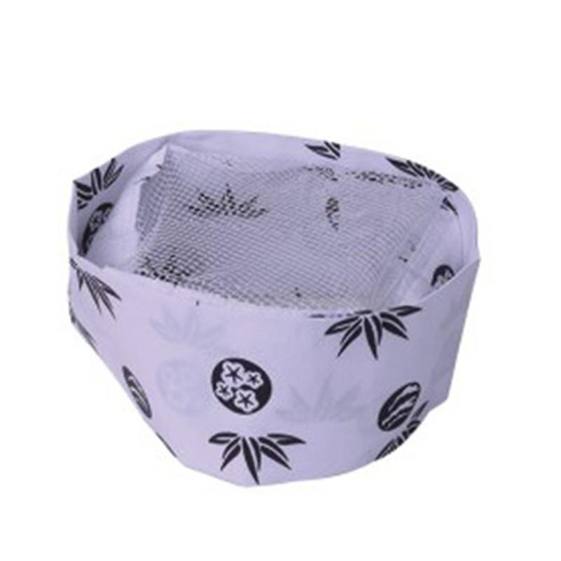 Japanese Style Sushi Hat Chef Hat Cuisine Sushi Working Hat Headscarf Sushi Clothing Hat Chef Headwrap Skull Caps for