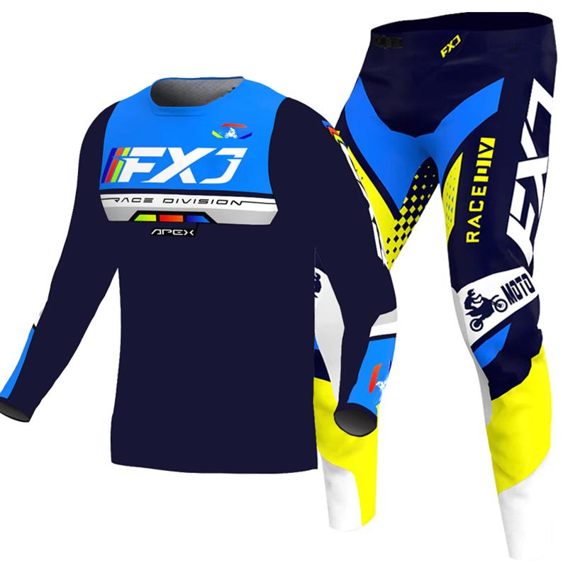 Motocross-Ausrüstungsset für Kinder 4 5 6 7 8 9 10 11 12 13 Jahre Jugend Kind Motorrad Junge Mädchen Jersey Hose Kits Rennanzug Offroad Enduro MX MTB