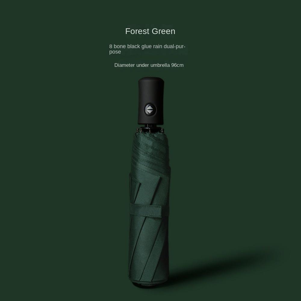 

Автоматический зонт женский виниловый солнцезащитный крем защита от ультрафиолета складной зонт тройной складки