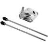 Kick Drum Legs Drum Feet Percussion Instrument Anti Skid Parts Bass Drum Stand Legs Drum Stands Bracket for Drum Accessories, 1 Set