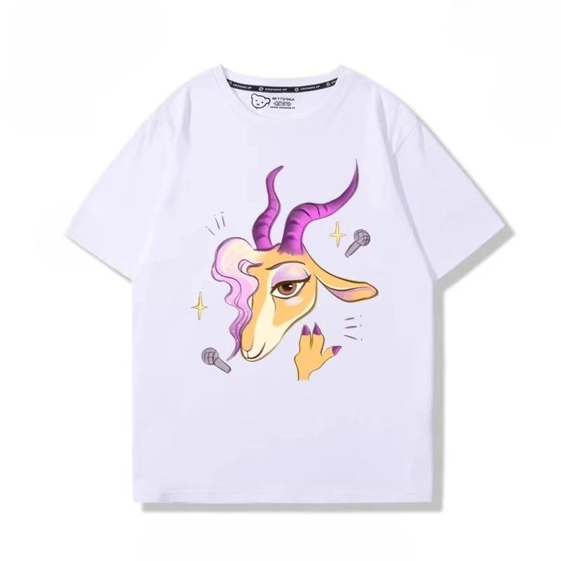 "Zootopia 2" Judy and Nick Cartoon T-Shirt Breathable Soft Summer Short Sleeve Children's Top
