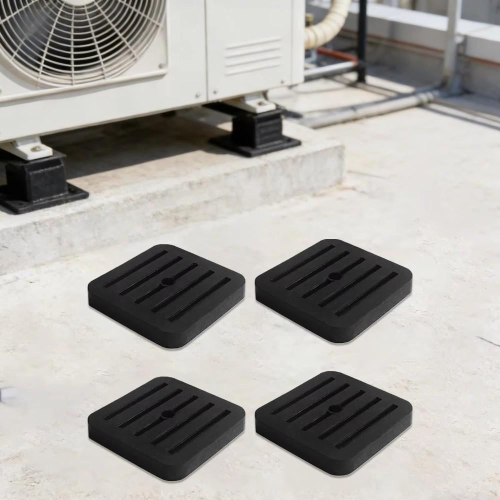 4Pcs Anti Slip Shock Absorption Mat Rubber Mount Vibration Damper Pads Furniture Mats