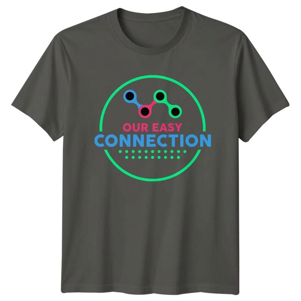 Our Easy Connection TShirt Networking Relationship Gift For Him And Her S