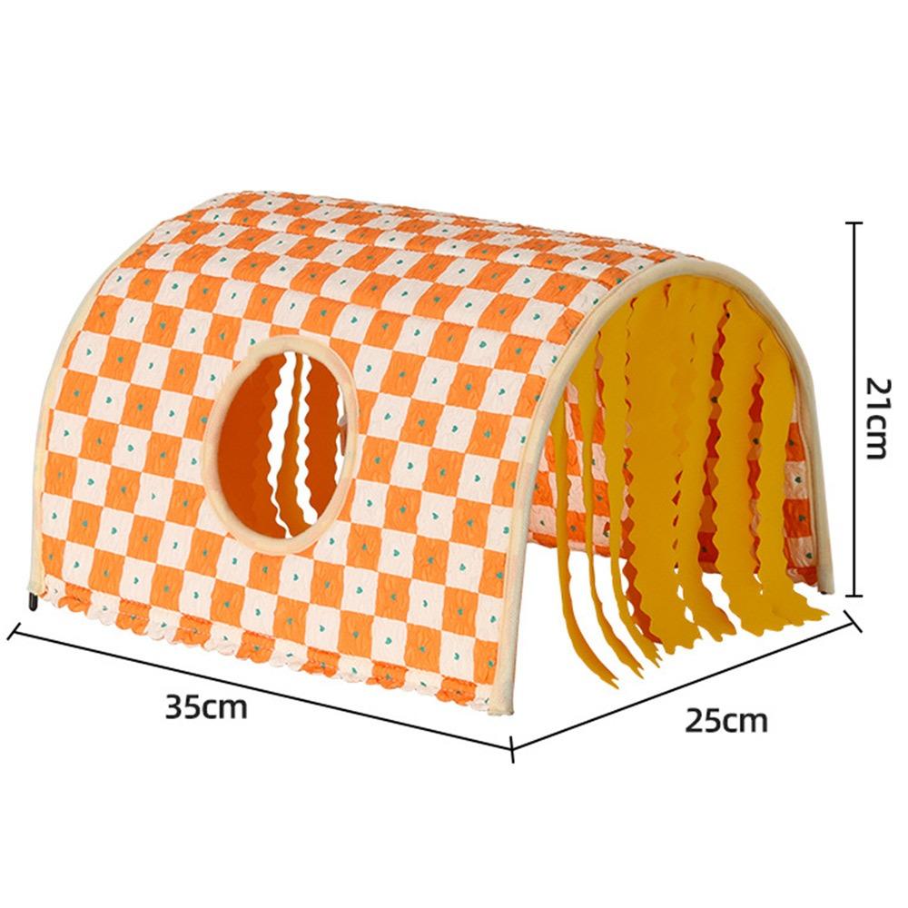 Breathable Hamster Shelter Summer Rabbit House Durable Guinea Pig Tunnel  Summer Nest