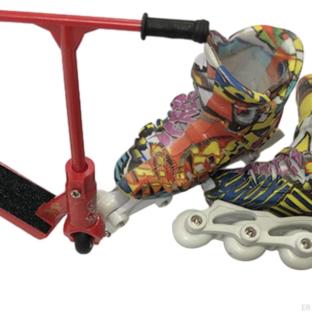 Alloy Finger Scooter Fingertip Balance Photo Props Fingerboard Home Decor