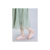 Pansy 9370J Pandie Room Shoes - Made in Japan - Women's - Hand-Knit Footbed - LL - Rose - 24.5-25.0 cm