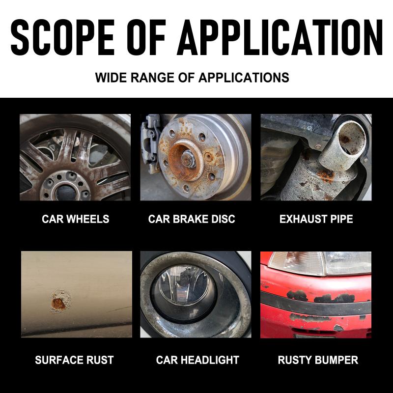 100ml Wheel Cleaner Spray for Cars Multifunctional Metal Rust Remover for Tires Rims Fast Cleaning At Home
