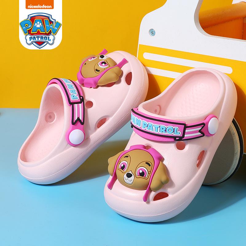 Letnie Kapcie Dziecięce Psi Patrol: Antypoślizgowy, Uroczy Wzór z Kreskówki dla Chłopców i Dziewczynek