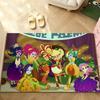 Cute M-My Little Pony-S Carpet Bathroom Anti-slip Mat Door Mat Home Decoration Mat Entrance Door Mat Scratch-resistant Door Mat
