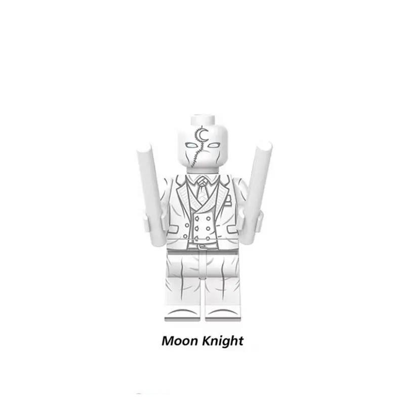 Moonlight Knight Assembled Figure Building Blocks Small Toys