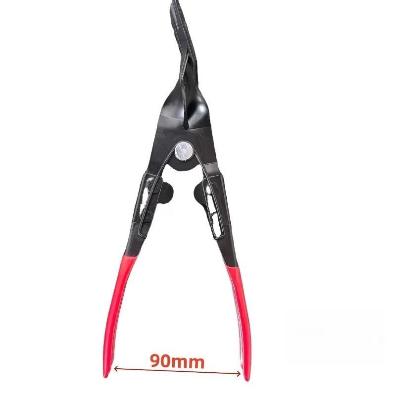 Prong Car Clip Removal Pliers, Labor Saving Auto Trim Panel Fastener Retainer Rivet Remover Tool for Car Door Dashboard Interior