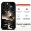 Starlight Road Grooved Black Case for iPhone 15/16/17 Pro Max