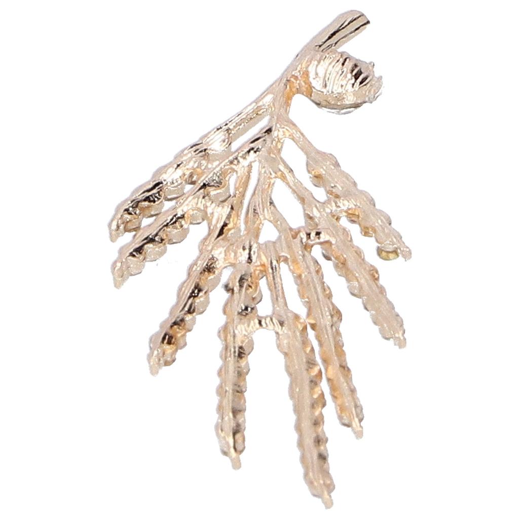 6Pcs Flower Shape Brooch DIY Rhinestones Brooch Pin for Shoes Clothes Jewelry DecorationWhite Rhinestone Wheat Branch