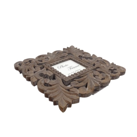 Orient wooden photo frame format 10x10cm
